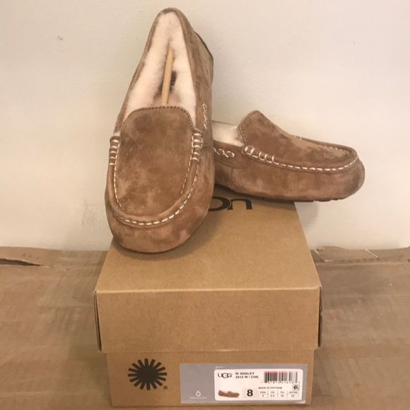 ugg ansley chestnut slippers